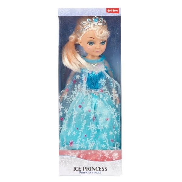 Bambola Principessa Invernale in Plastica 38cm