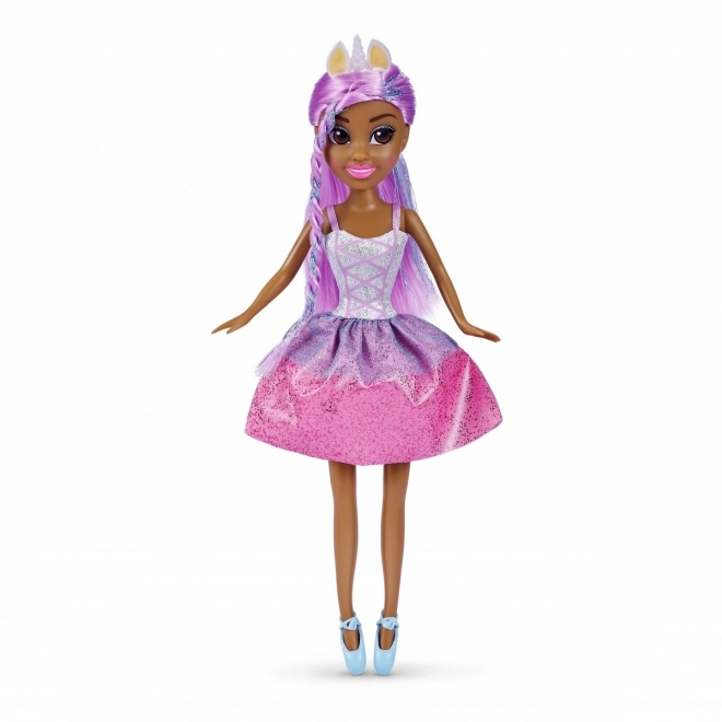 Bambola Principessa Sparkle e Unicorno 10,5 pollici