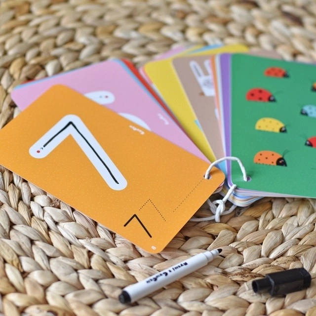 Kit educativo Scopro i numeri Giochi educativi con pennarello cancellabile