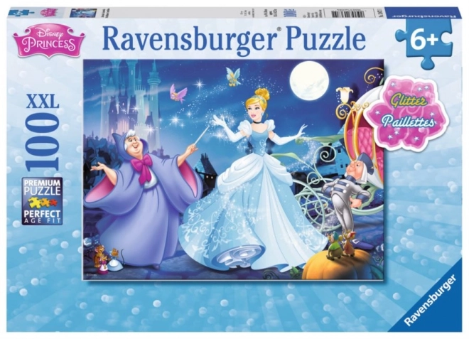 Puzzle scintillante Cenerentola XXL 100 pezzi