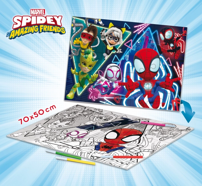 Puzzle MAXI-FLOOR SPIDER-MAN Spidey