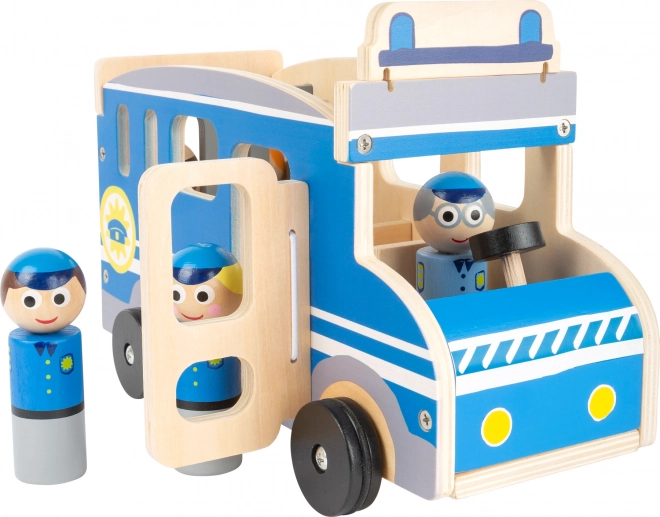 Camioncino Carcerario In Legno XL