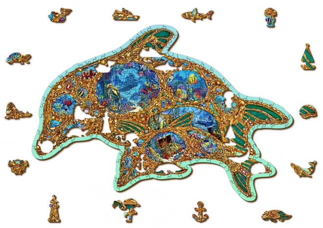 Puzzle in Legno Gioielli del Mare 250 Pezzi