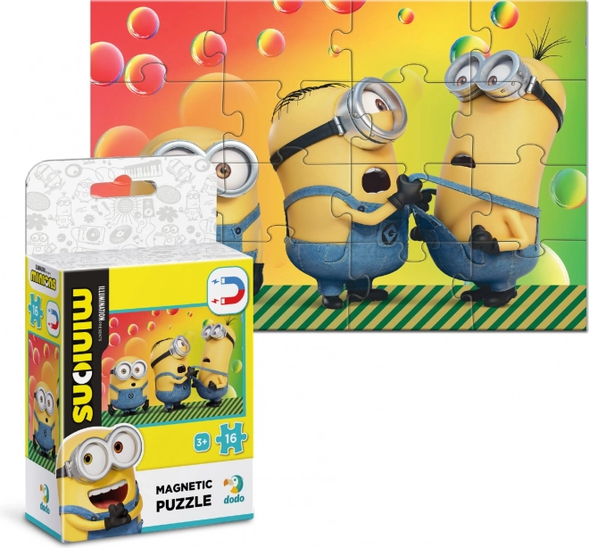 Puzzle magnetico Minions: Amici 16 pezzi