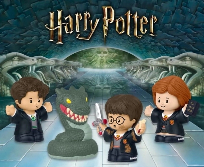 Set di Figurine Little People Harry Potter Camera dei Segreti