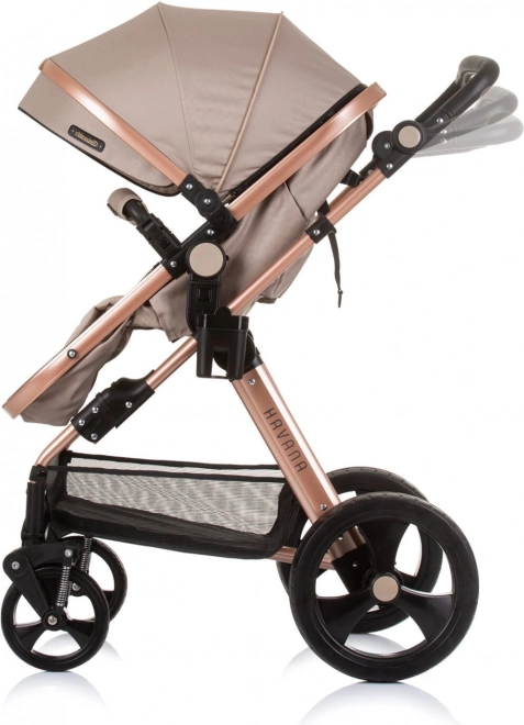 Passeggino combinato Havana 2 in 1 Golden Beige