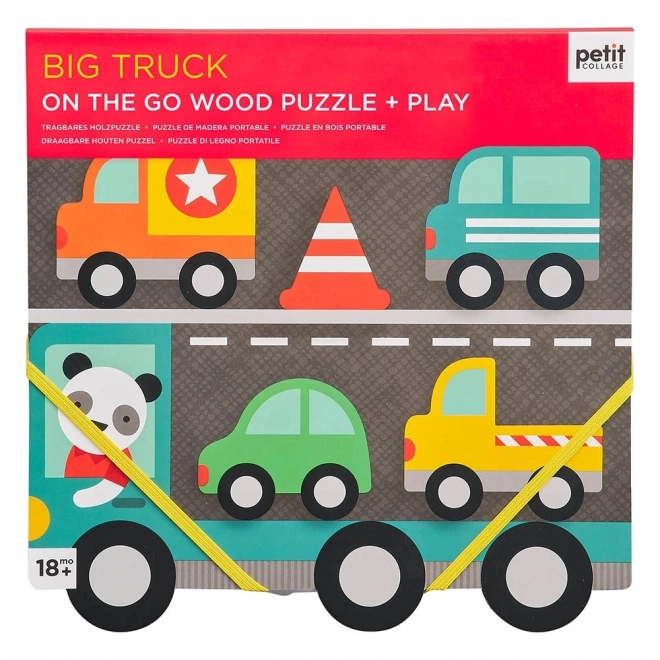 Puzzle in Legno Petit Big Truck