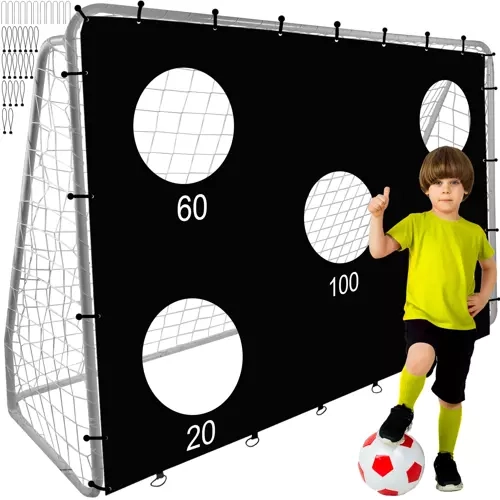 Porta da calcio e telo da allenamento Trizand