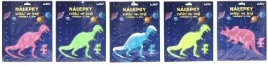 Adesivi luminosi per il buio Dinosauri 25,5 × 31 cm