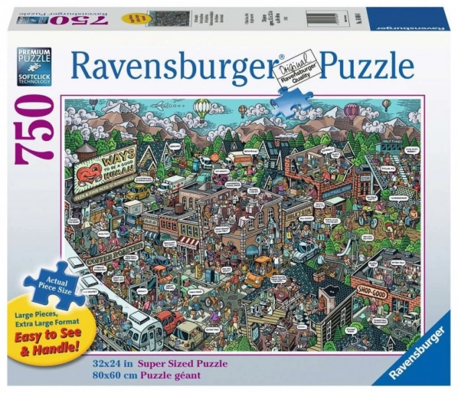 Puzzle Ravensburger Atti di gentilezza 750 pezzi