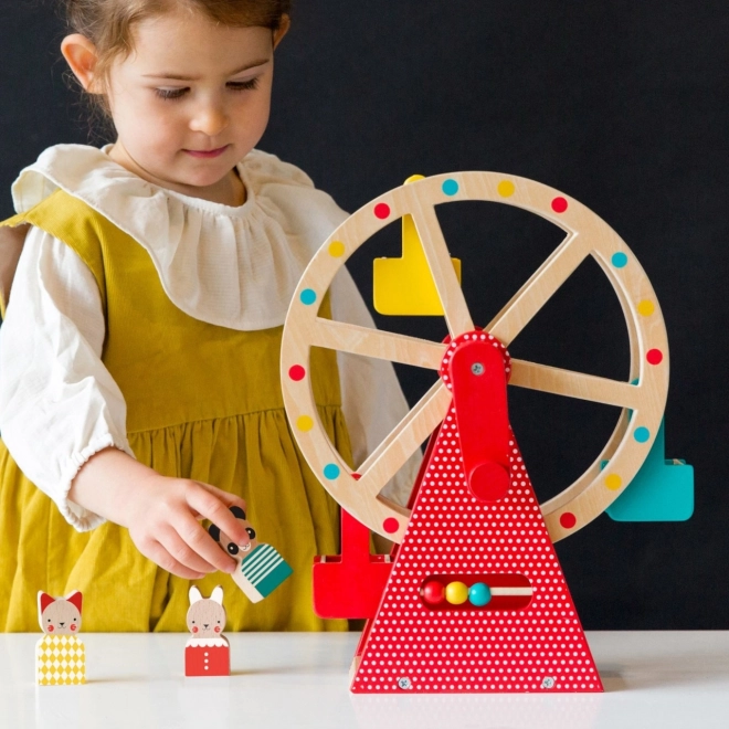 Ruota panoramica in legno per bambini