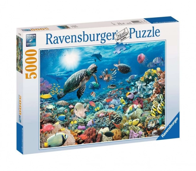 Puzzle Ravensburger abisso oceanico 5000 pezzi