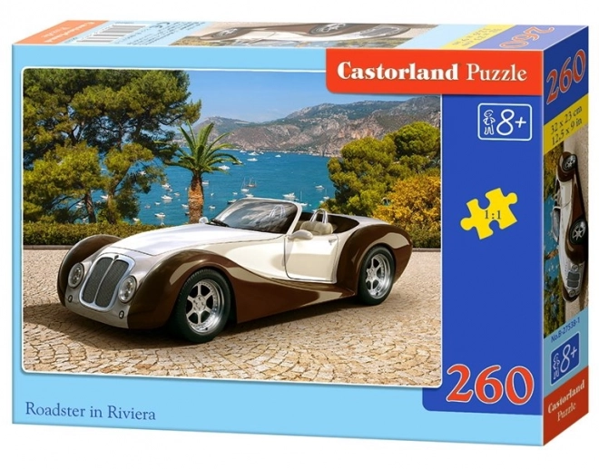 Puzzle Roadster sulla Riviera 260 pezzi