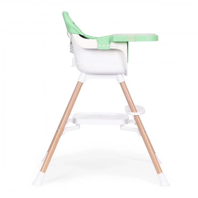 Sedia pappa 2 in 1 verde ecotoys