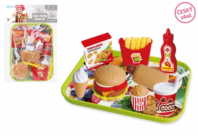 Set Fast Food da gioco per bambini