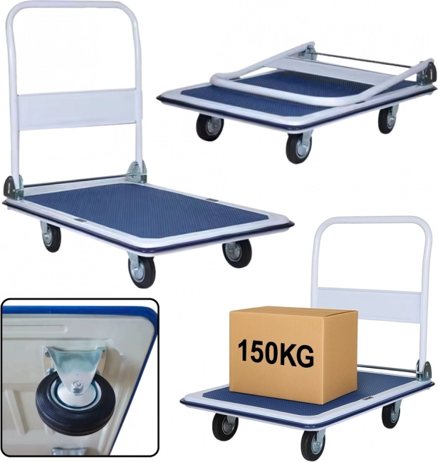Carrello piattaforma di trasporto fino a 150 kg