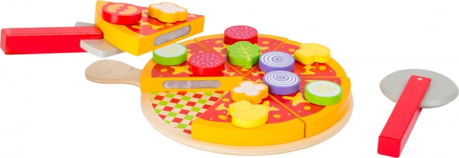 Pizza in Legno con Accessori di Small Foot