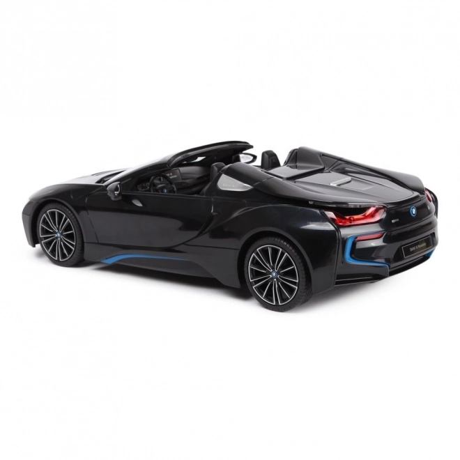 Auto R/C BMW i8 Roadster Rastar nero 1:12