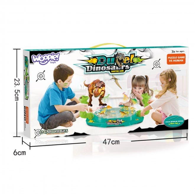 Gioco D'Abilità Battaglia Dei Dinosauri Woopie