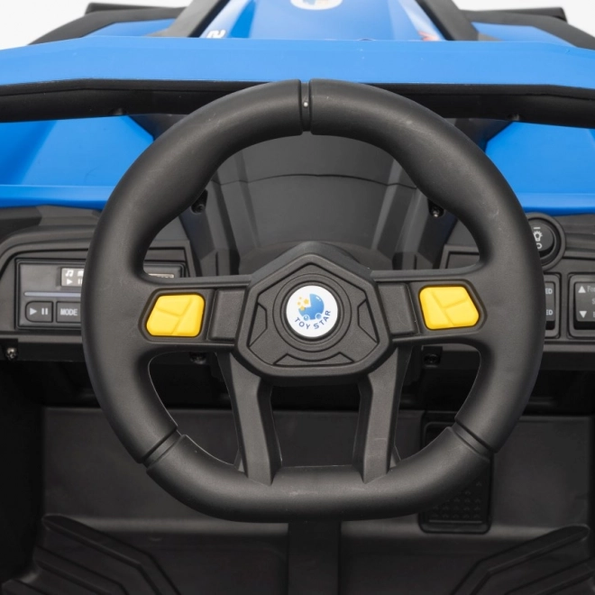 Veicolo elettrico per bambini Buggy Madman UTV-MX blu