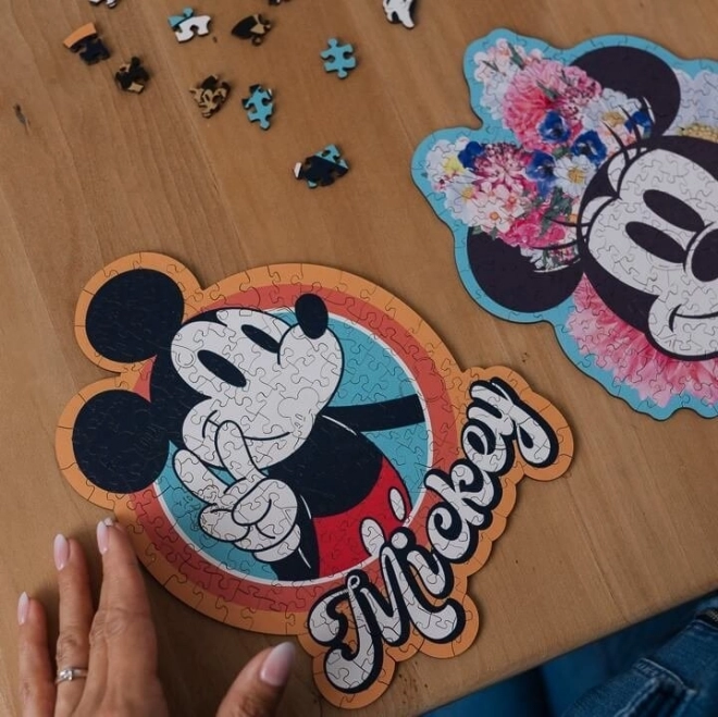 Puzzle in Legno Minnie Mouse Elegante