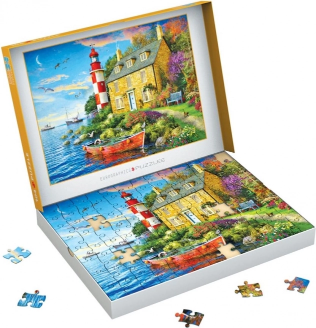 Puzzle Casetta al Faro 104 pezzi
