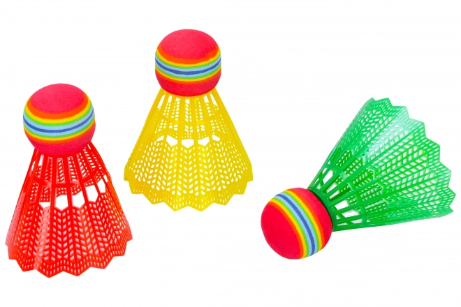 Set di 3 volani da badminton