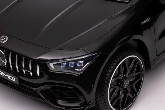 Auto elettrico Mercedes CLA 45s AMG nero laccato 4x4