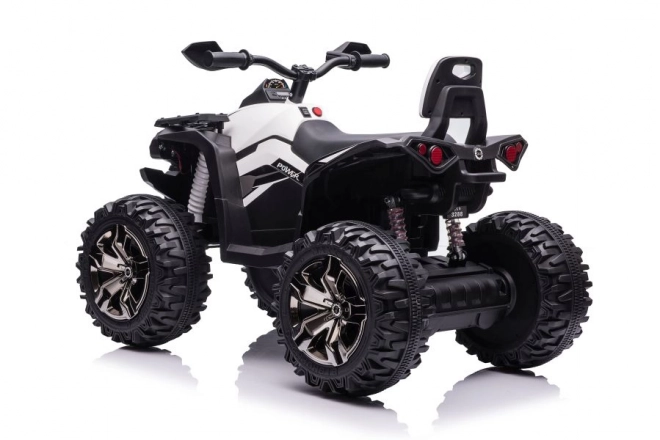 Quad elettrico bianco per bambini