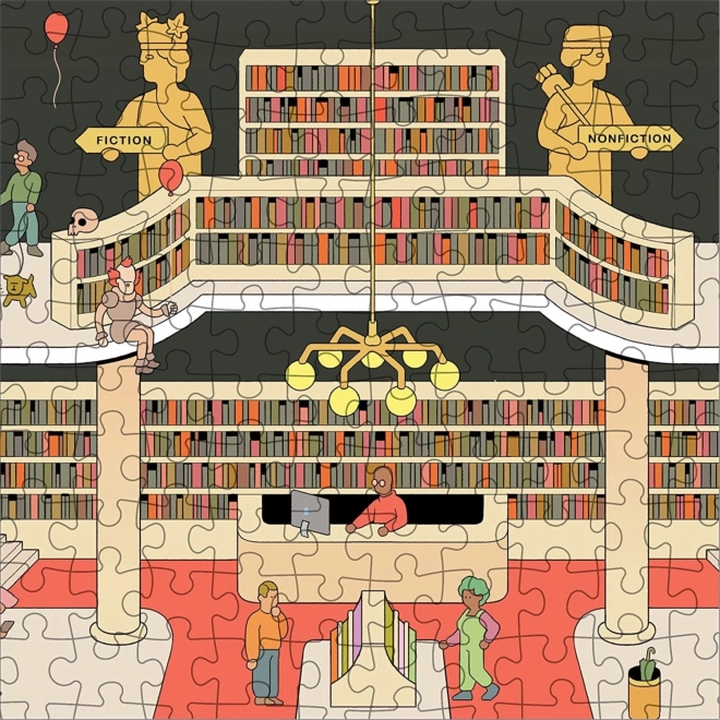 Puzzle Libreria 1000 Pezzi