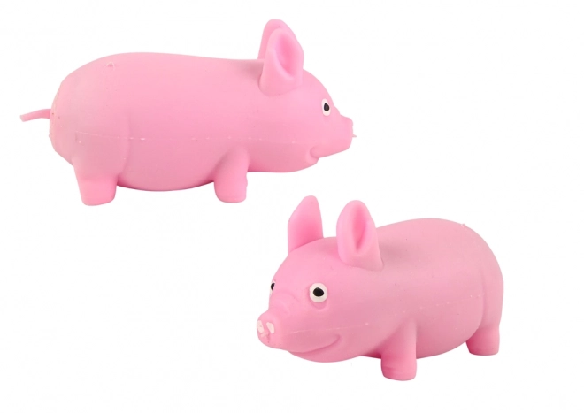 Giocattolo elastico rosa squishy maiale
