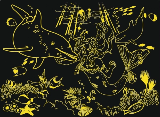 Puzzle luminoso Sotto il mare XXL 200 pezzi