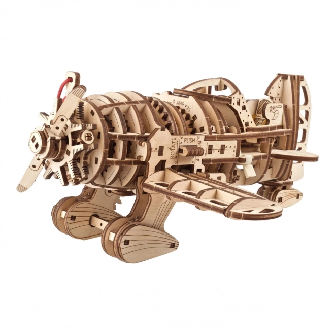 puzzle meccanico in legno 3D UGEARS Mad Hornet