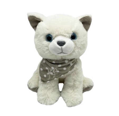 Peluche Collezione Perlata - Gatto 22 cm