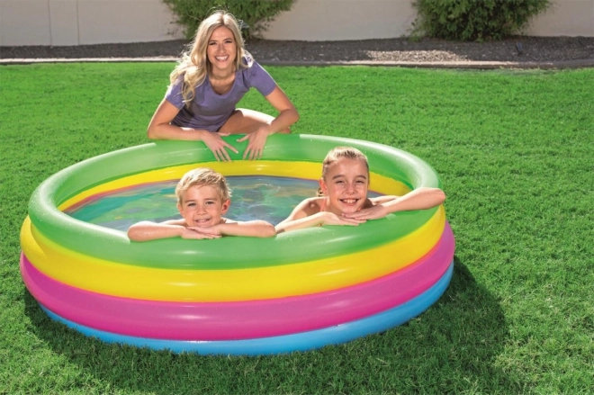 Piscina Gonfiabile per Bambini Arcobaleno