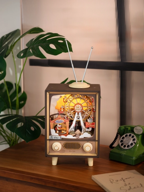 Design retrò con fascino nostalgico
