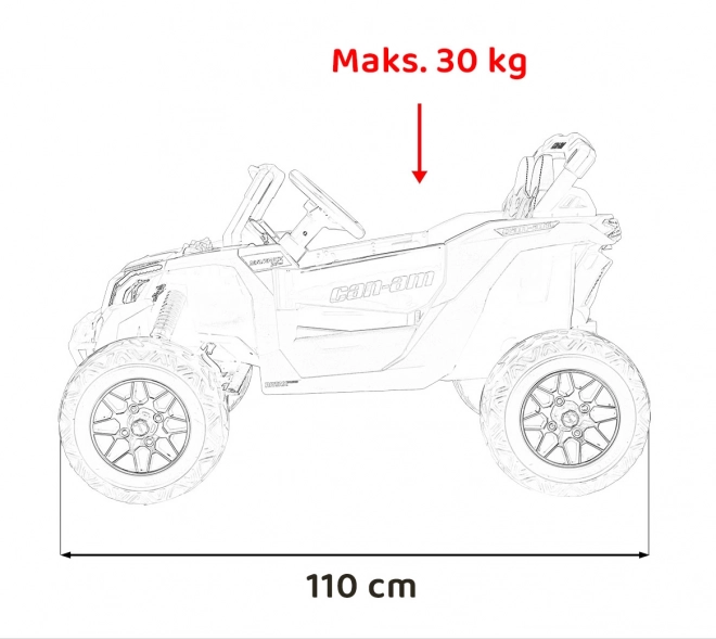ATV CAN-AM Maverick Rosa
