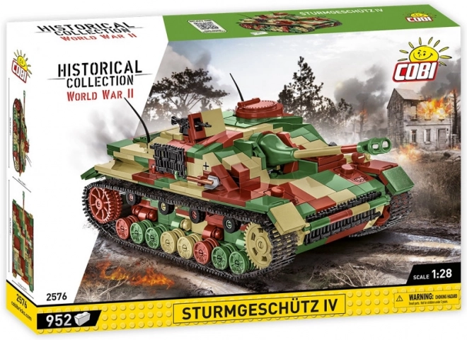 Modello Sturmgeschutz IV II Guerra Mondiale in Scala 1:28