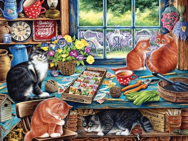 Puzzle privacy gatti XL 275 pezzi