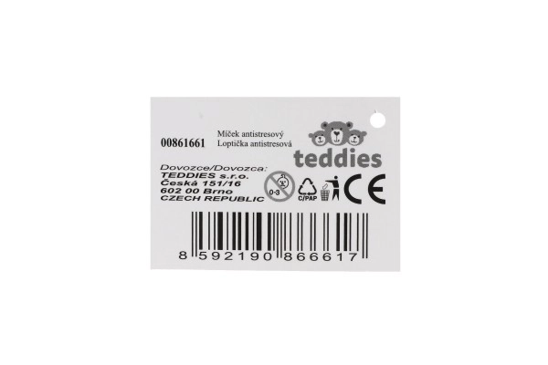 Palla antistress con ventose 7cm