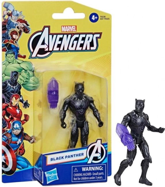 Figura Black Panther 10 cm con accessori
