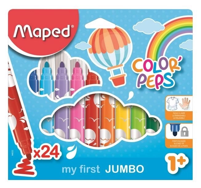 Maped Color'Peps Early Age Jumbo Set 24 pezzi