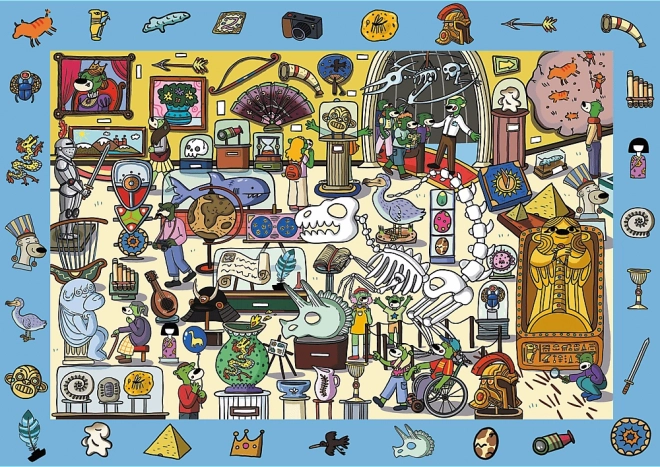 Puzzle 100 pezzi Osservativi Spy Guy Museo