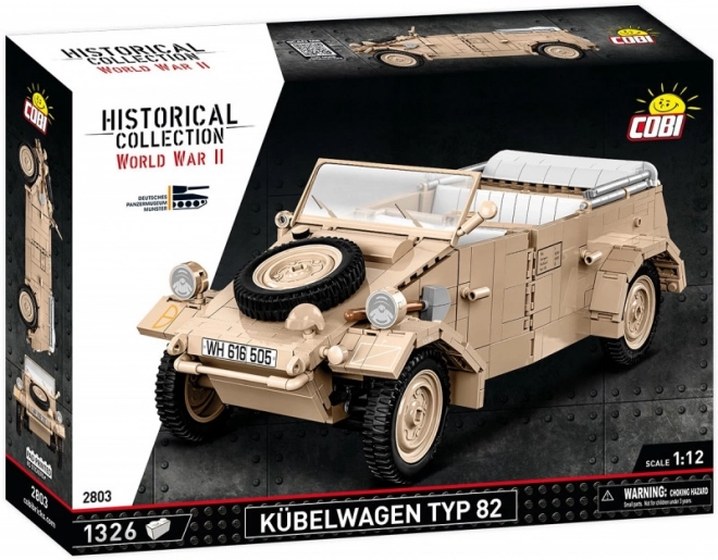 Kubelwagen Raffinato Modell in Scala 1:12 di Cobi