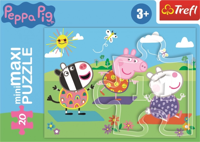 Puzzle Peppa Pig: Esercizio 20 Pezzi