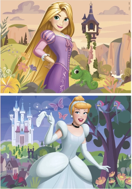 Puzzle Disney Principesse: Rapunzel e Cenerentola