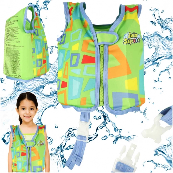 Giubbotto da nuoto per bambini BESTWAY – verde