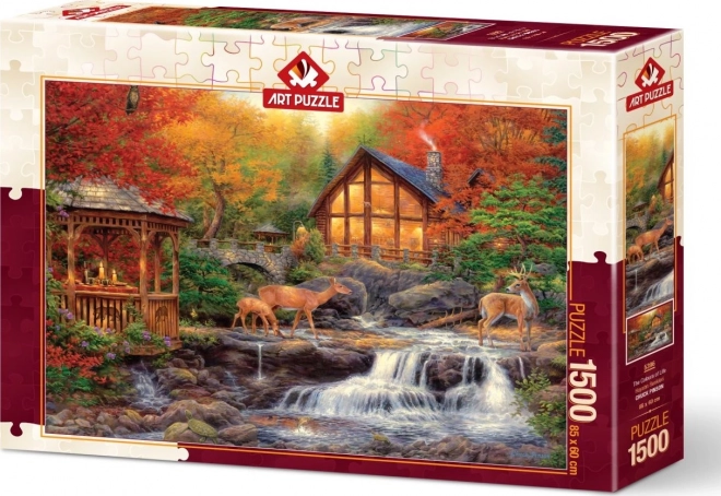 Puzzle colori della vita 1500 pezzi
