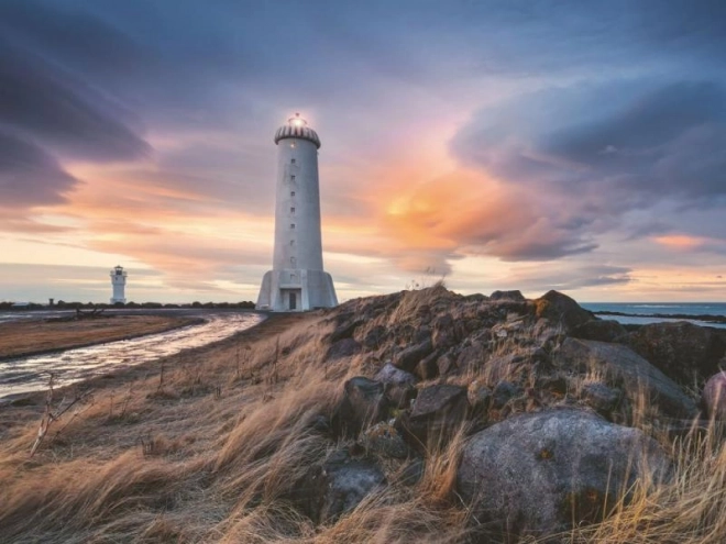 Paesaggio magico intorno al faro 1500 pezzi