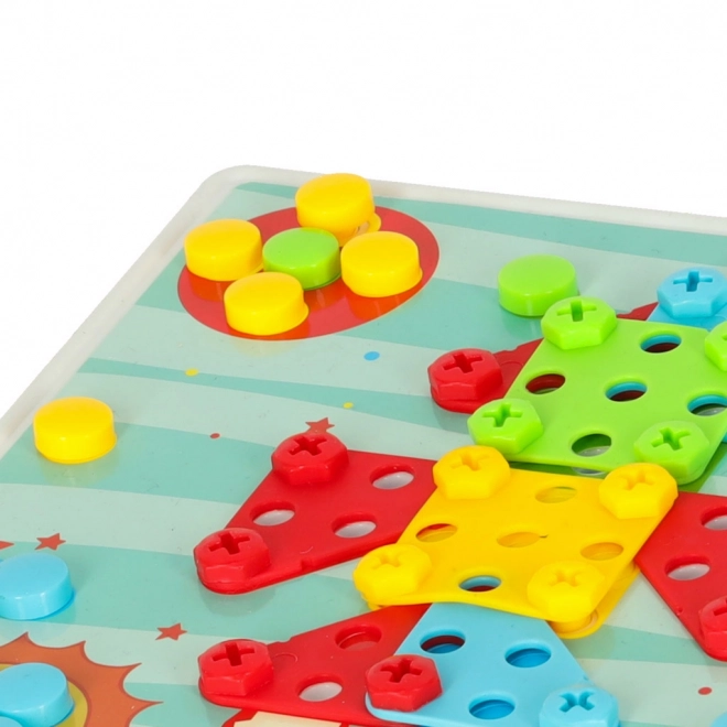 Trapano giocattolo con 261 pezzi